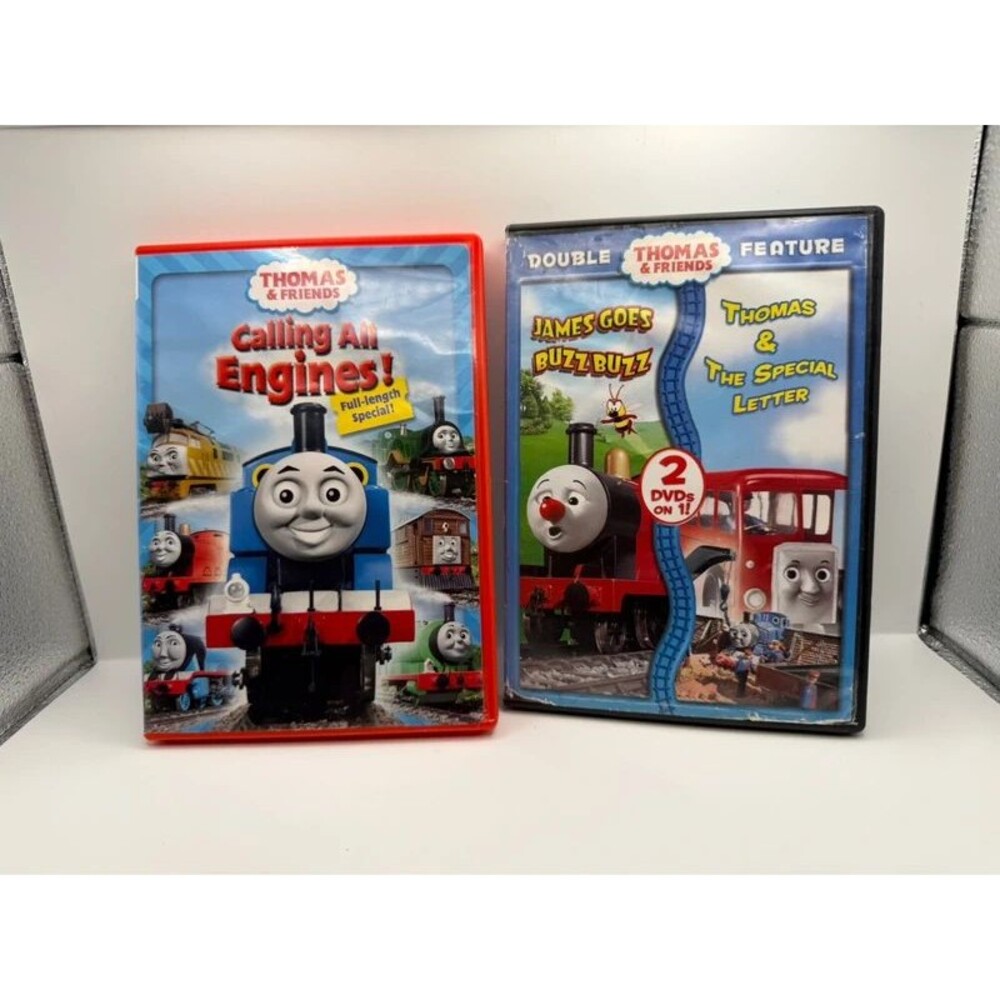 Thomas & Friends DVD Bundle Calling All Engines and Double Feature